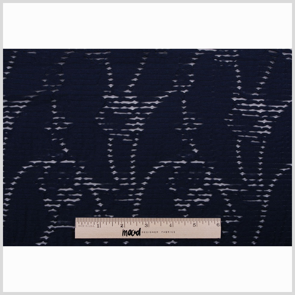 Navy Peekaboo Cotton Woven - Full