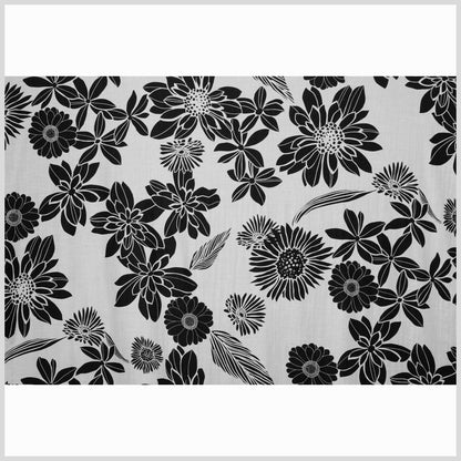 White Floral Cotton Batiste - Full