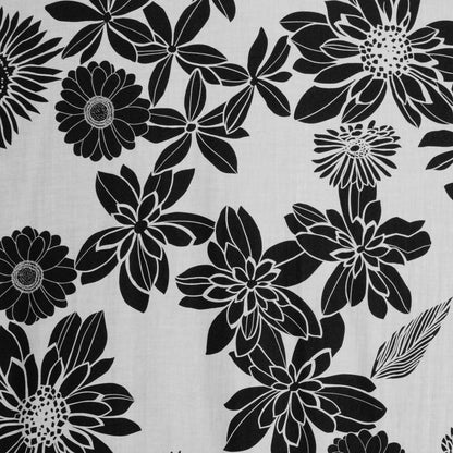 White Floral Cotton Batiste