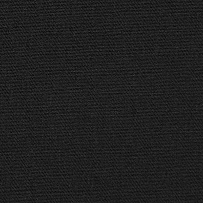 Italian Black Solid Suiting - Detail