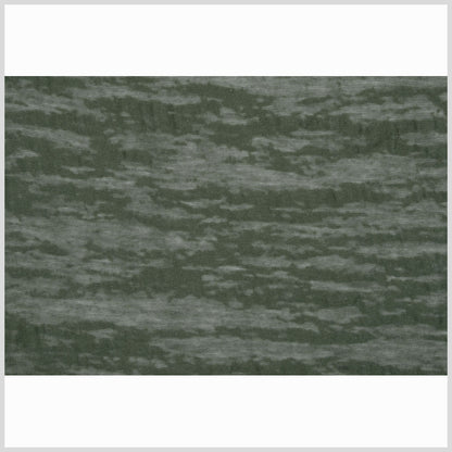 Dark Olive Cotton-Polyester Burnout Jersey - Full