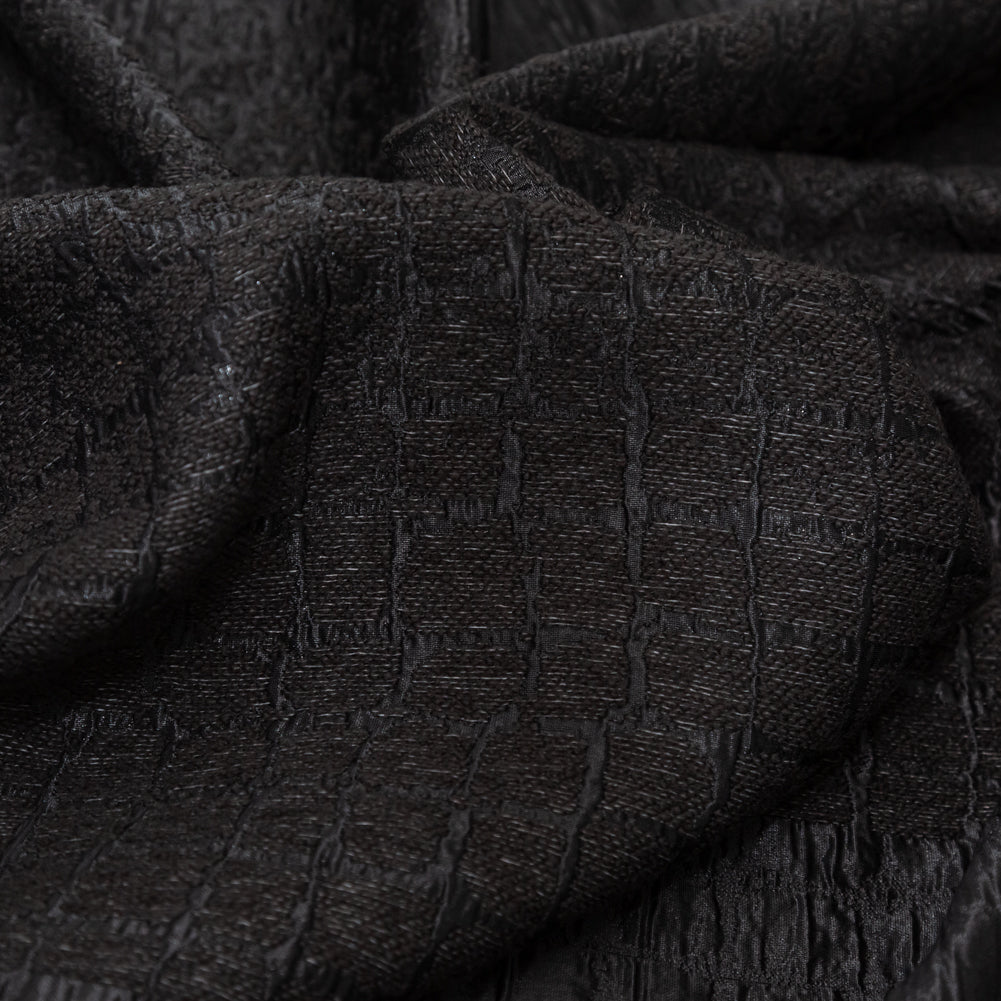 Metallic Mulch Ombred Reptile Brocade Panel - Full