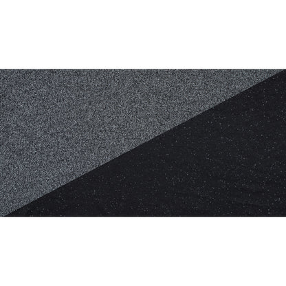 Black and White Double Faced Polyester Knit - Full