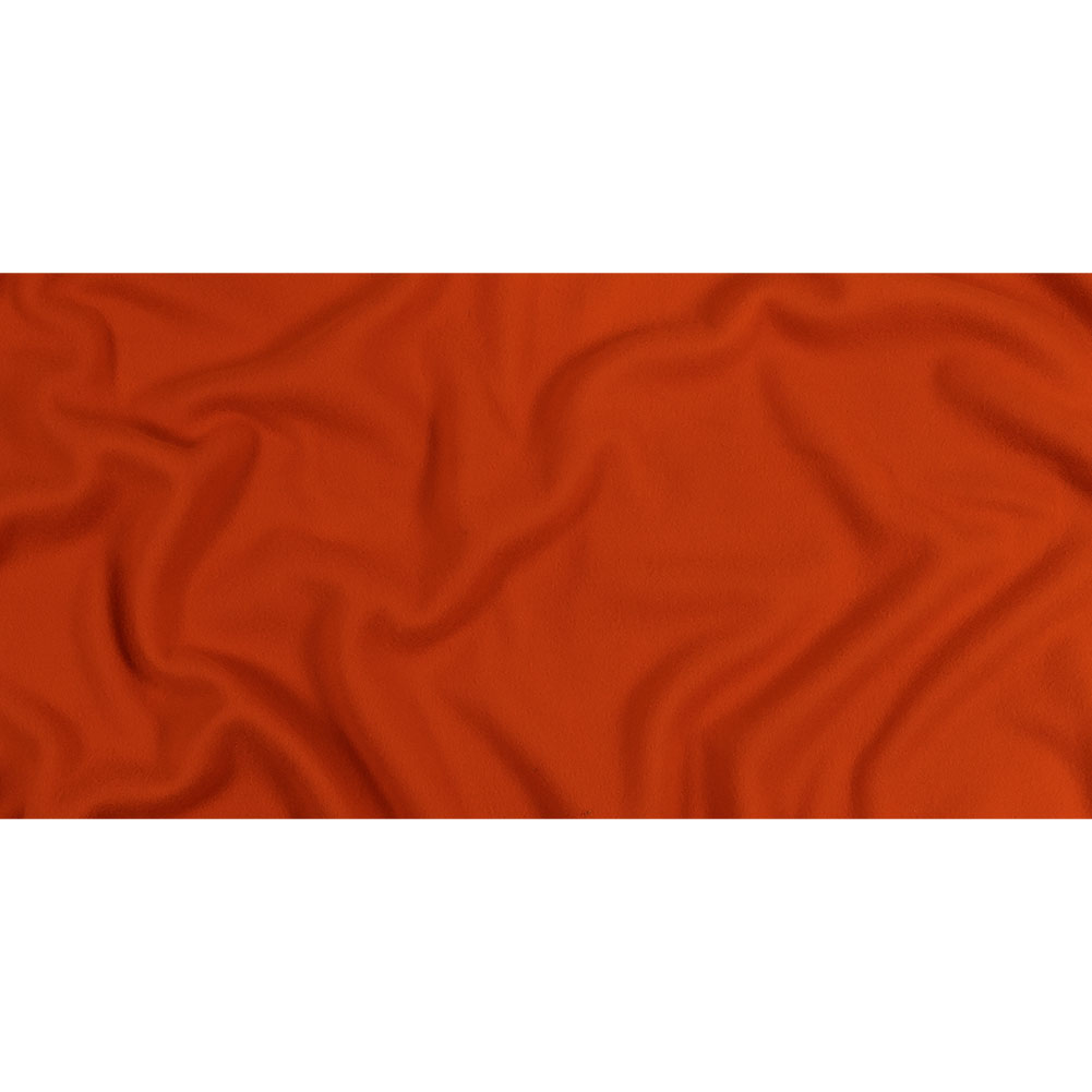 Pumpkin Orange Acrylic Fleece Full