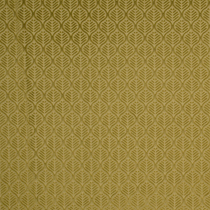 Chartreuse Geometric Imprint Velvet