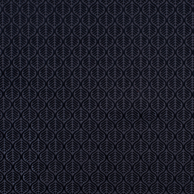 Black Geometric Cut Velvet