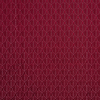 Ruby Geometric Cut Velvet