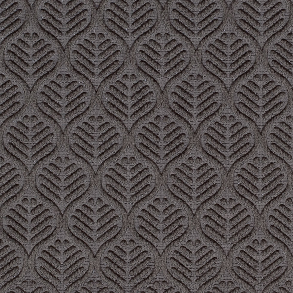 Stone Gray Geometric Cut Velvet - Detail