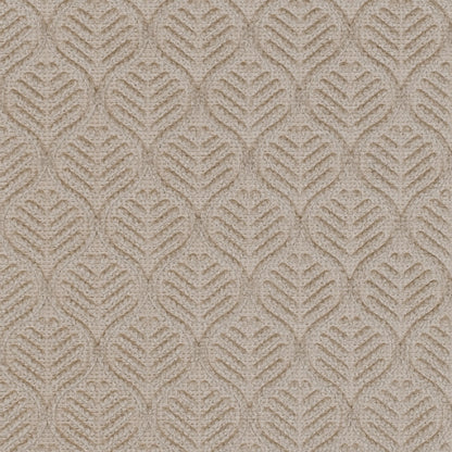 Champagne Geometric Cut Velvet - Detail