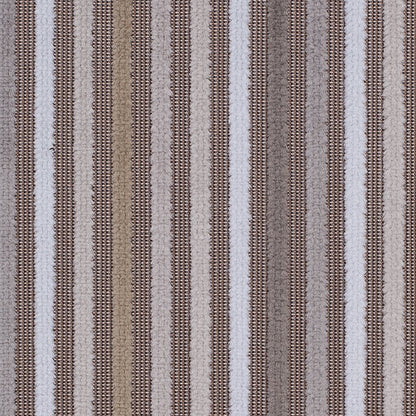 Beige and Ivory Striped Velvet - Detail