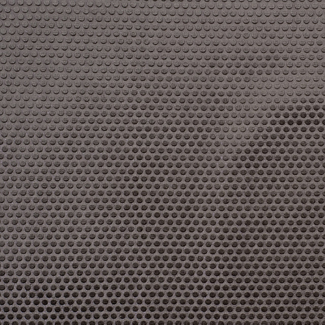 Stone Gray Dotted Cut Velvet