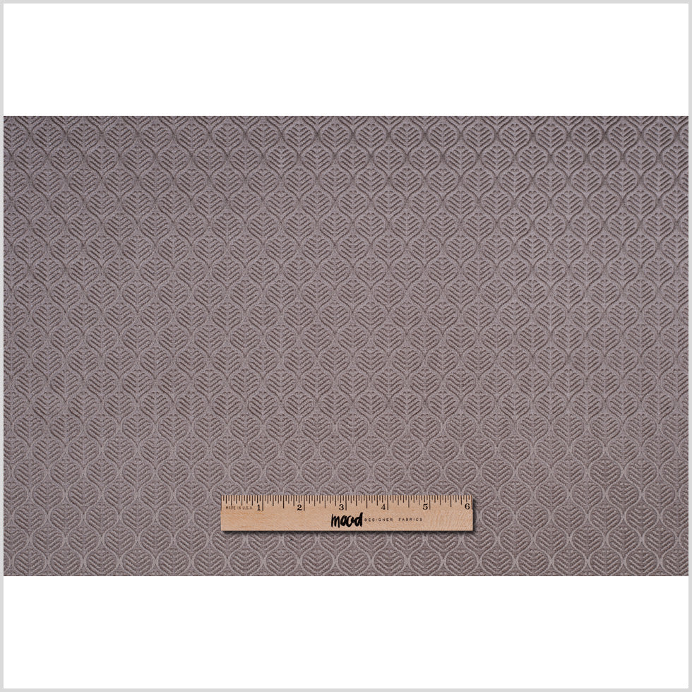 Taupe Geometric Cut Velvet Full