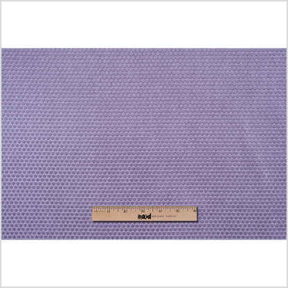 Iced Lilac Dotted Cut Velvet - Full