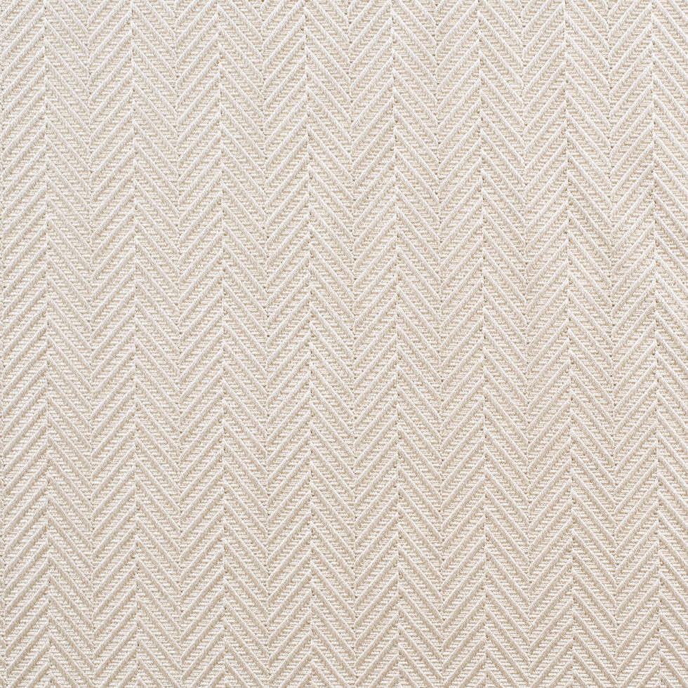 Beige Herringbone Cut Velvet
