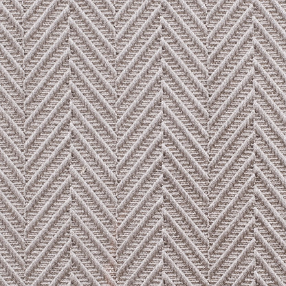 Pale Taupe Herringbone Cut Velvet - Detail