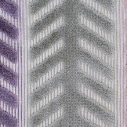 Multicolor Geometric Cut Velvet - Detail