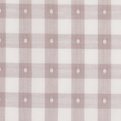 Steven Alan Beige/Ecru Checkered Cotton Shirting Detail