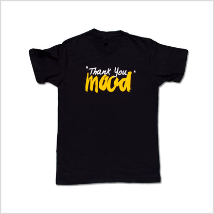 Black and Gold Thank You Mood T-Shirt