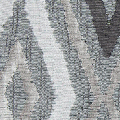 Gray/Silver Dramatic Diamonds Brocade - Detail