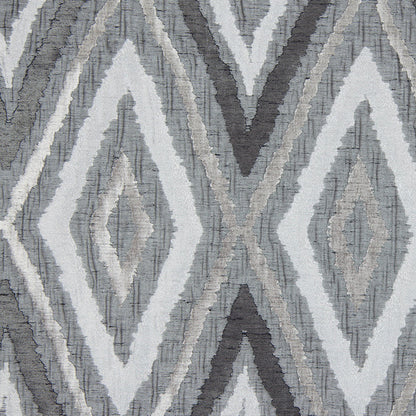 Gray/Silver Dramatic Diamonds Brocade