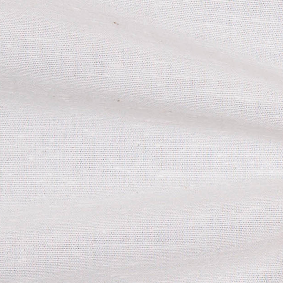 Ivory Cotton Lightweight Woven - Detail