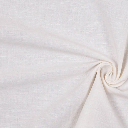 Ivory Cotton Lightweight Woven
