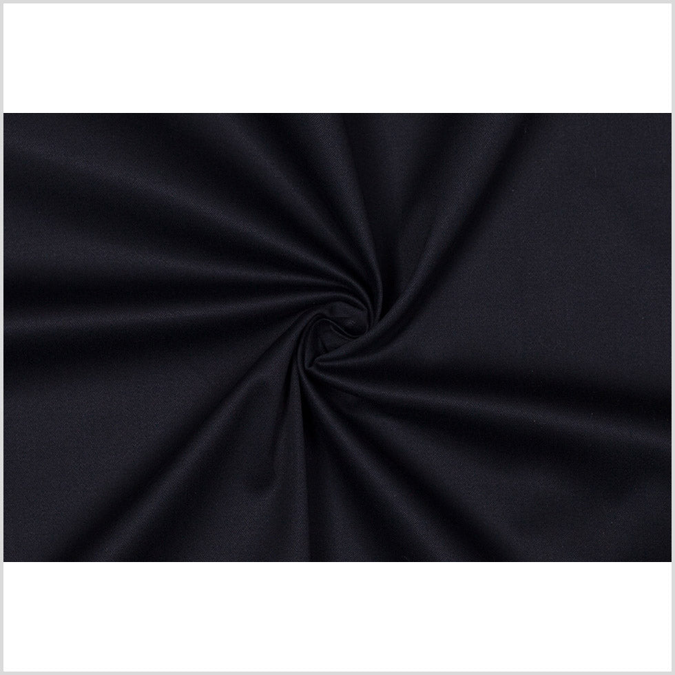 Limo Black Stretch Cotton Sateen Full