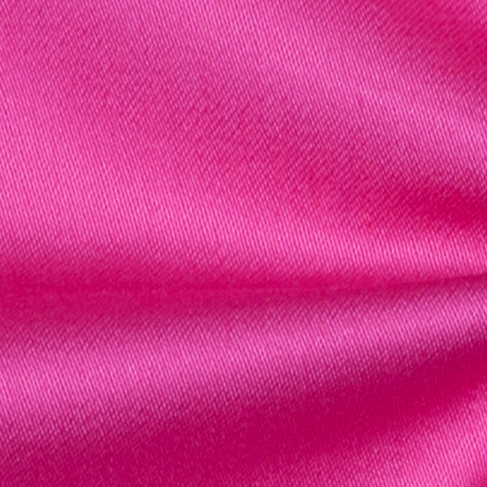 Raspberry Rose Stretch Cotton Sateen Detail