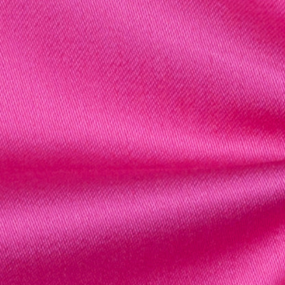 Raspberry Rose Stretch Cotton Sateen Detail