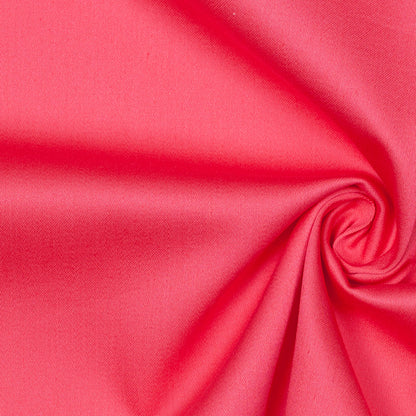 Sugar Coral Stretch Cotton Sateen