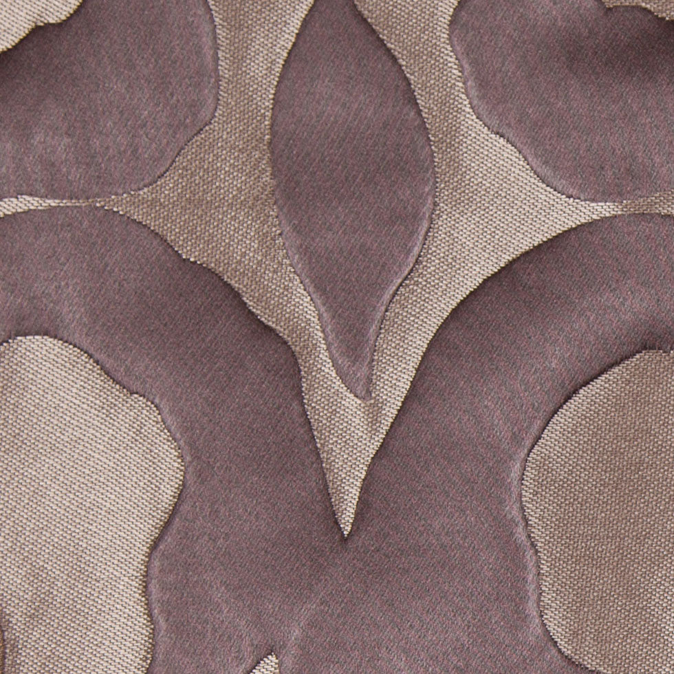 Charcoal Damask Polyester Brocade Satin - Detail