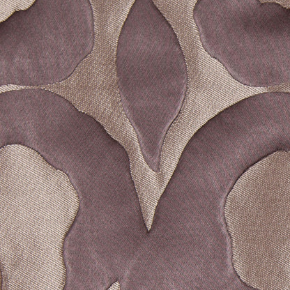 Charcoal Damask Polyester Brocade Satin - Detail