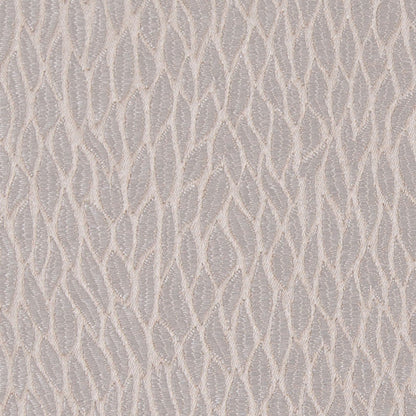 Beige Small Leaves Poly Jacquard Detail