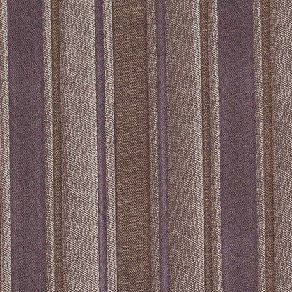 Brown Satiny Textured Poly Stripes Detail