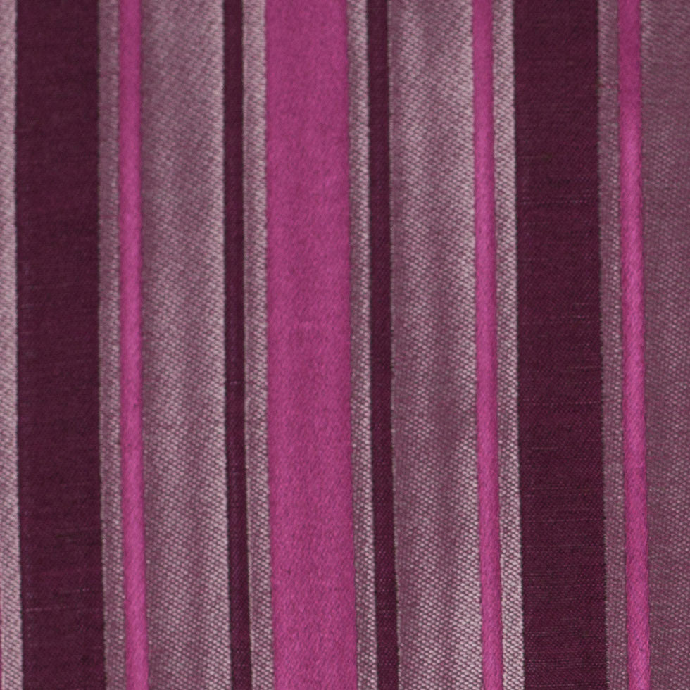Fuchsia Satiny Textured Poly Stripes Detail