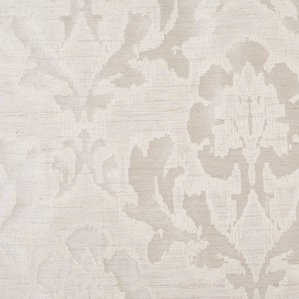 Ivory Lightweight "Rorschach Test" Poly Jacquard