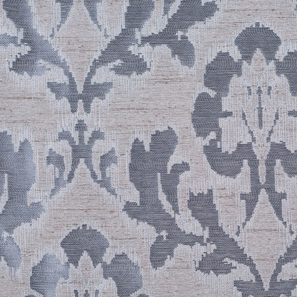 Silver Lightweight Rorschach Test Poly Jacquard
