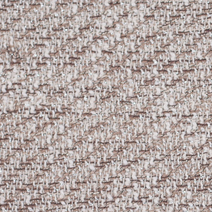 Light Beige and Taupe Metallic Tweed Detail