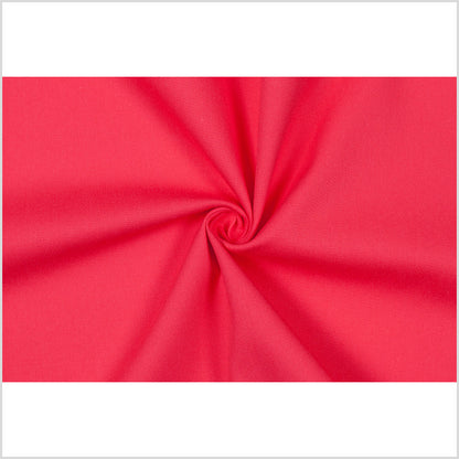 Fiesta Red Stretch Cotton Twill Full