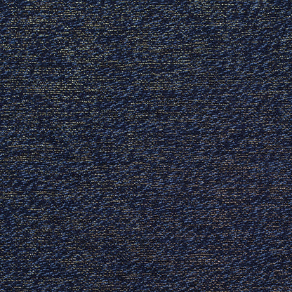 Dusky Blue, Black and Metallic Gold Novelty Woven