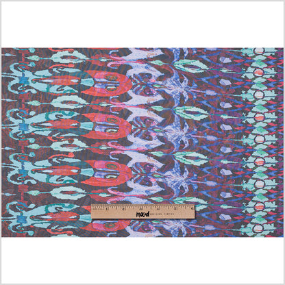 Saturated Hues/Cool Print Poly Chiffon - Full