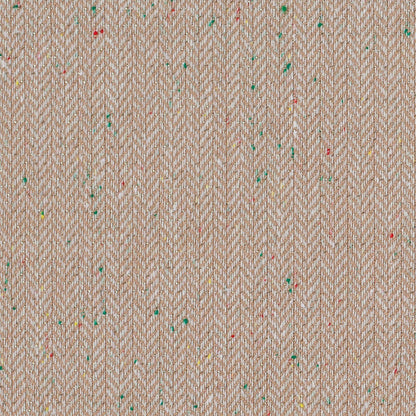 Warm Tan with Gold Flecks Herringbone Suiting - Detail