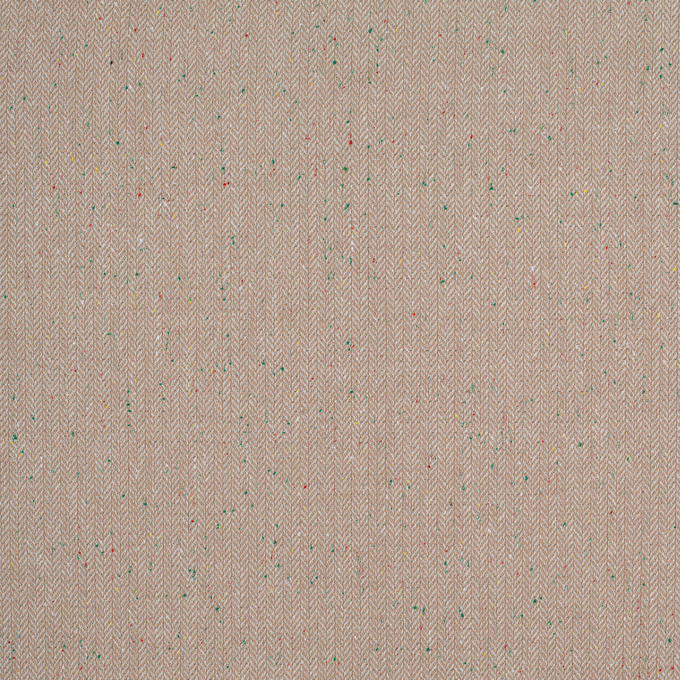 Warm Tan with Gold Flecks Herringbone Suiting