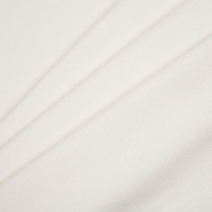 Famous Designer Off-White Cotton Woven - Folded