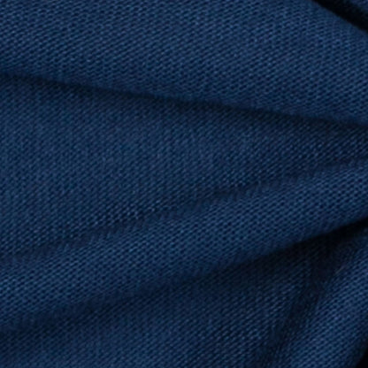 Moroccan Blue Viscose Jersey - Detail