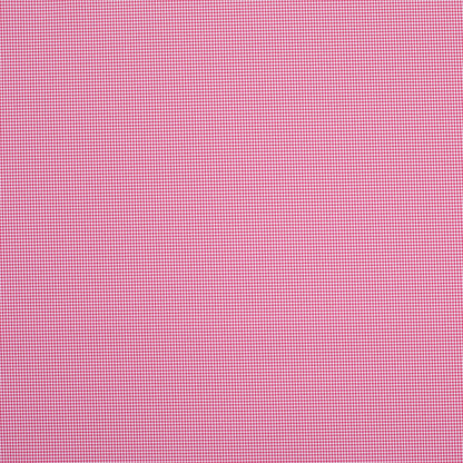 Rose and White Mini Houndstooth Stretch Poly