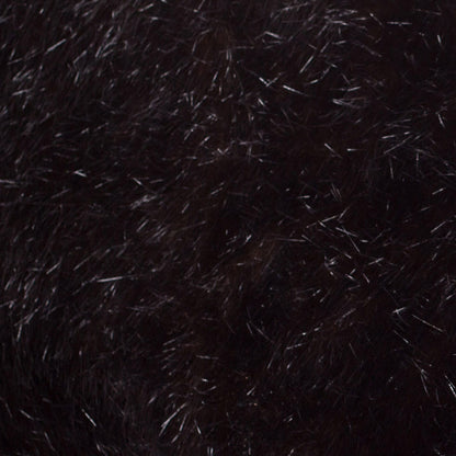 Black-Brown Faux Mink Fur - Detail
