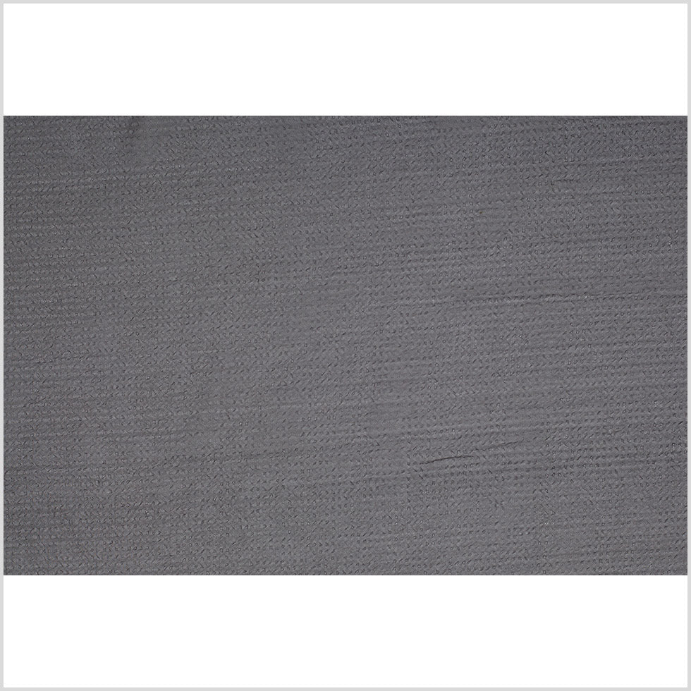 Famous NY Designer Black Textured Poly Chiffon Full