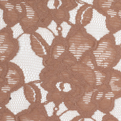 Cinnamon Roses Cotton-Blend Lace Detail