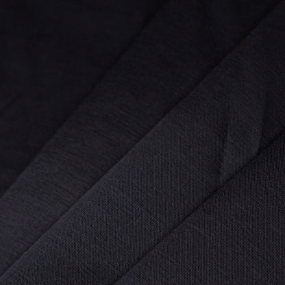 Caviar Black Satin Viscose - Folded